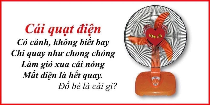 Câu đố; Đố bé là cái gì?